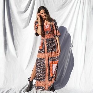 Jen’s Pirates Booty Roma Doe Maxi Dress XS NWOT